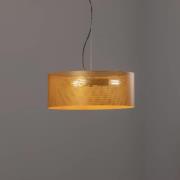 Euluna hänglampa Zofia, guldfärgad, Ø 50 cm