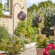 SMART GARDEN LED-solenergispets Forli, flammeffekt, 2-pack, 93 cm, IP4...