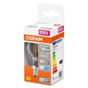 OSRAM LED droppar E14 4W Classic P 4.000K klar