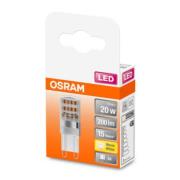 OSRAM LED-stiftlampa G9 1,9 W 2 700 K klar