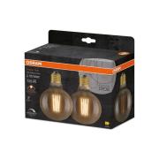 OSRAM Vintage 1906 LED-glob E27 6,5 W dimbar 2-set