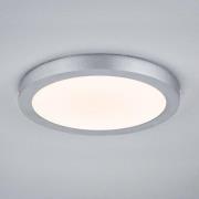 Paulmann Lunar LED-panel, ca, Ø 30 cm, krom