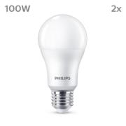 Philips LED-lampa E27 13W 1.521 lm matt 2 700 K 2