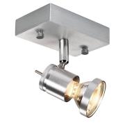 SLV Asto 1 lampa takspotlight med dekorativ ring