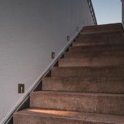 SLV Concreto LED-vägginbyggnadslampa IP65, smal