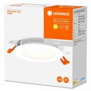 LEDVANCE Recess Slim LED-inbyggnadslampa Ø12cm 3000K