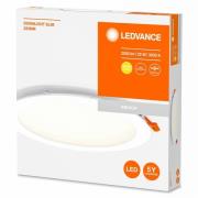 LEDVANCE Recess Slim LED infälld lampa Ø22cm 3000K