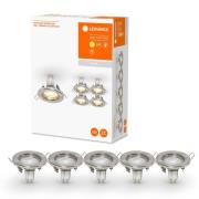 LEDVANCE LED-inbyggnadsspot GU10 Recessed 5 nickel