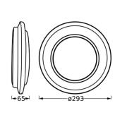 Ledvance Orbis Berlin LED-taklampa svart 30cm