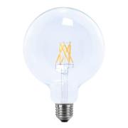 SEGULA LED-globlampa 24V E27 6W 927 filament dim