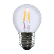 Segula LED-filamentlampa 24V DC E27 3W 927 Filament ambient