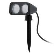 EGLO LED-markspettspotlight Nema 2 lampor