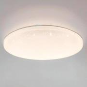 EGLO LED-taklampa Frania-S med kristalleffekt Ø 43 cm