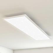 Briloner LED-panel Pallas vit dimbar CCT 119,5 x 29,5 cm