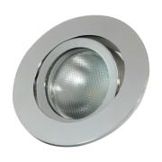 MEGATRON LED-inbyggnadsring Decoclic GU10.3, rund, silver