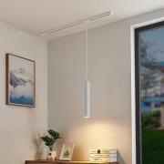 Lindby pendellampa Linaro, 40 cm, vit, 1-fas, GU10