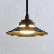 Lindby LED-utomhushänglampa Cassia, mörkgrå