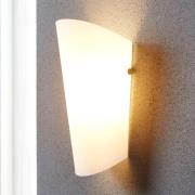 Lindby Aurora - elegant vägglampa med glaslampa