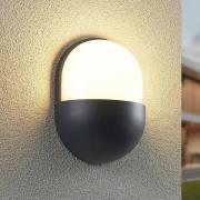 Lindby Dianko LED-utomhusvägglampa, rund