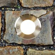 FARO BARCELONA Stål - modern LED-golvinbyggnadslampa LED-18