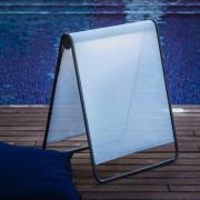 FARO BARCELONA LED-terrasslampa Cadaqués, blå