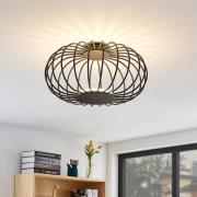 Lucande Lusine LED-taklampa i svart