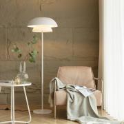 Lucande golvlampa Kellina, 151 cm, vit, metall, E27