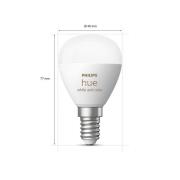 Philips Hue White&Color Ambiance E14 5,1W 2-pack