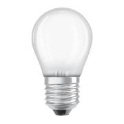 OSRAM LED-lampa droppe matt E27 2,2W 2700K 470lm