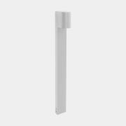LEDS-C4 Eko Standard LED-väglampa, vit, höjd 80 cm, aluminium