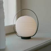 New Works LED-uppladdningsbar bordslampa Lykta, vit, glas, dimbar