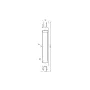 OSRAM LED-lampa stav R7s 117,6 mm 8W 827 Slim Line