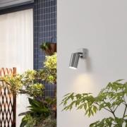 Lindby Myan utomhusvägglampa, 1 lampa V4A svängbar