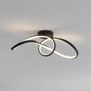 EGLO connect LED-taklampa Calarossa-Z, svart, aluminium