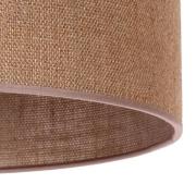 Duolla Lampskärm Roller, ljusbrun, Ø 40 cm, höjd 22 cm