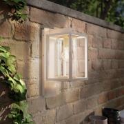 Lucande utomhusvägglampa Ferda, pendel, beige, IP44