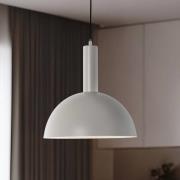 SIGMA Hänglampa Vitrum cupola M, taupe, metall, Ø 30 cm, E27