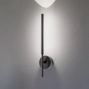 TK Lighting LED-vägglampa Focus svart 46,5 cm metall 2 lampor justerba...