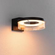 Paulmann Smart vägglampa med sensor Capera, antracit CCT IP44