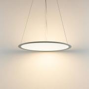 Deko-Light LED-hänglampa PANEL, grå, Ø 63 cm, metall, CCT, dimbar, 50 ...