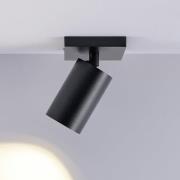 Deko-Light CAN TILT takspotlight, svart, 11 x 9 cm, 1 lampa, metall GU...