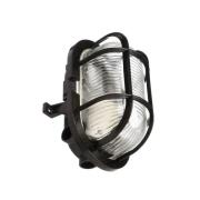 Deko-Light Sotano Retro våtrumslampa, svart, 19 x 12 cm, IP44