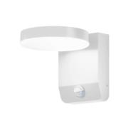 CMD LED-vägglampa 9113, sensor, vit, bredd 16 cm, CCT, IP54
