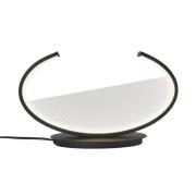Viokef LED-bordslampa Adele, höjd 22 cm, svart, metall