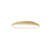 Viokef LED-taklampa ART, Ø 30 cm, krämguldfärgad, metall
