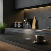Briloner LED-bordslampa med batteri Brilo unplugged Riffle, 20 cm, ant...