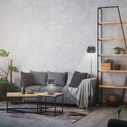 Briloner LED-golvlampa Brilo unplugged Riffle, antracit