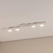 EMIBIG LIGHTING Taklampa Fragment, vit, längd 86 cm, metall, 4 lampor.