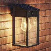 Philips LED-utomhusvägglampa Geri UE Sensor, kantig, IP44