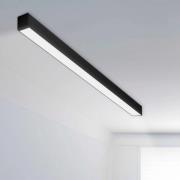 The Light Group SLC LED-taklampa Click för längd 140 cm, svart, CCT